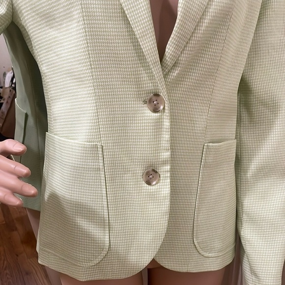 Steve Madden Women's Light Green Blazer - Picture 3 of 14